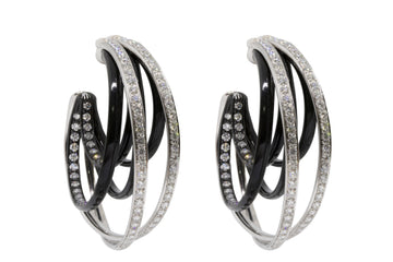 de GRISOGONO Black Ceramic Earrings - eJewels