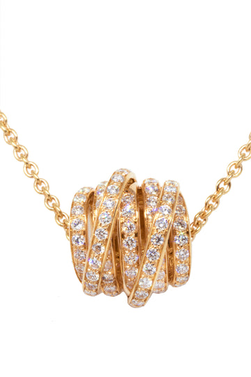 de GRISOGONO Allegra 18K Pink Gold & Diamond Necklace - eJewels