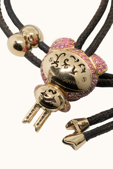 de GRISOGONO Rose Gold Piggy Crazymals Pendant - eJewels