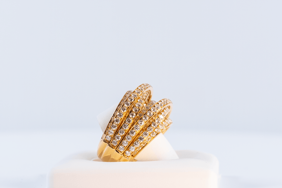 de GRISOGONO Pink Gold White Diamonds Ring