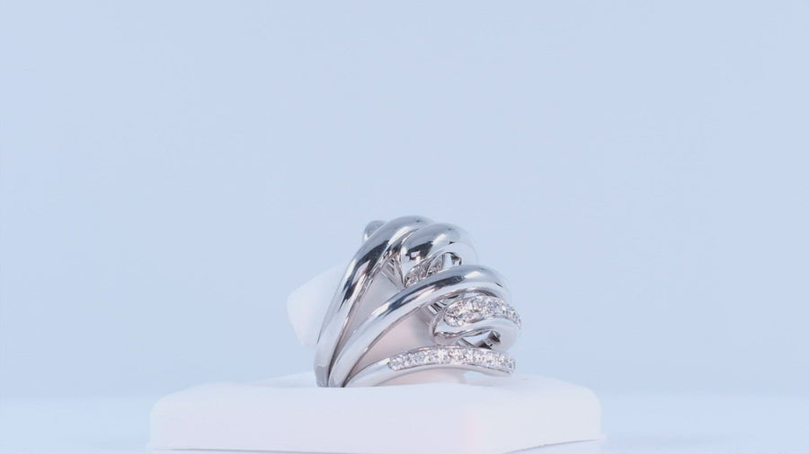 de GRISOGONO White Diamond White Gold Ring